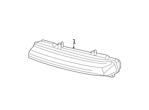 Daytime Running Lamp Components for 2016 Mercedes-Benz SLK55 AMG #0
