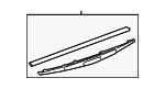 86542XA09A - Body: Wiper Blade for Subaru: Legacy, Outback, Tribeca Image
