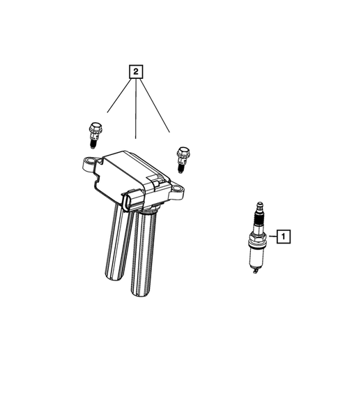 Ignition - Spark Plugs, Cables, Coils, and Glow Plugs for 2013 Dodge Durango #0
