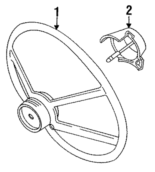 17996293 - Steering: Steering Wheel for GM Image