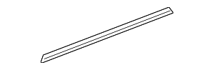 2014-2019 GM Passenger Side Front Door Lower Auxiliary Weatherstrip ...