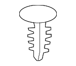 90467A0002C4 - Body: Seat Mount Clip for Toyota: Avalon, Camry, Corolla, Highlander, Prius C, Prius Prime, Sequoia, Sienna, Tacoma, Tundra Image