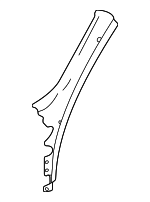 1906310500 - Body: Windshield Pillar Reinforced for Mercedes-Benz Image