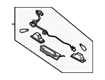925012S500 - Electrical: License Lamp for Kia Image