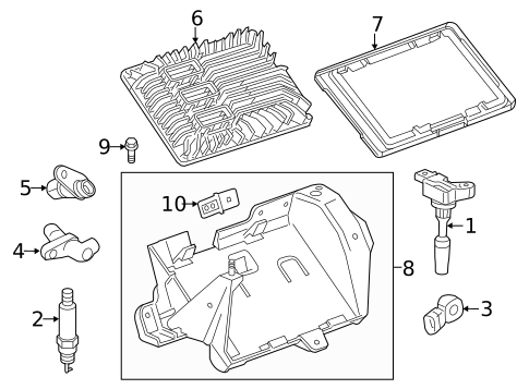 Secondary Ignition for 2019 Cadillac CTS #0