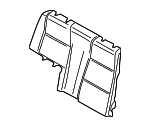 52209135547 - Body: Seat Back Pad for BMW: 128i, 135i, 135is Image