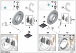 34216763043 - : Brake Pads for BMW Image