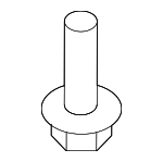 9008016081 - Body: Armrest Screw for Toyota: Sequoia, Solara, Tundra Image