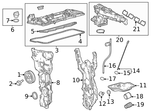 Intake for 2024 Lexus TX500h | Parts Performance Lexus