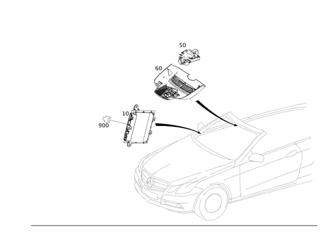Night View Assist&reg; for 2012 Mercedes-Benz E550 #0