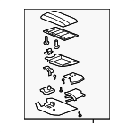 20978816 - Body: Armrest for Cadillac: CTS Image