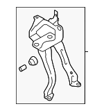 26552VC000 - Electrical: Mount Bracket for Subaru Image