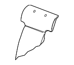 3D5885805DSPUU - Body: Seat Back Cover for Volkswagen: Phaeton Image