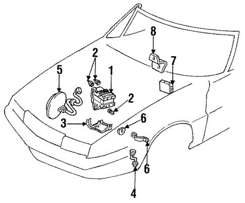 Traction Control for 1993 Cadillac Allante #0