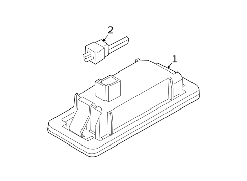 License Lamps for 2011 BMW 328i xDrive #0