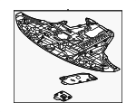 29110R0200 - Body: Under Cover for Kia Image