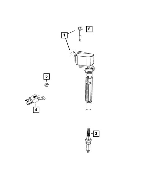 Ignition, Spark Plugs, Cables, Coils, and Glow Plugs for 2021 Jeep Wrangler #0