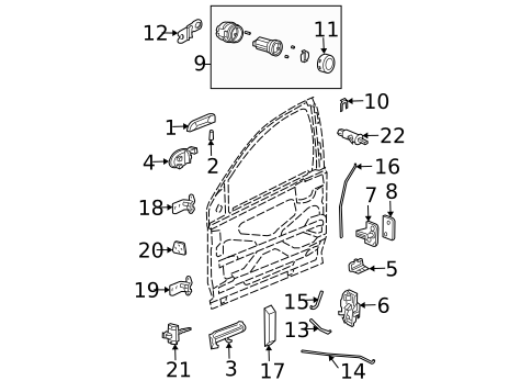 Door for 2004 Saturn Ion #0