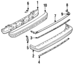 8504715E05 - : Molding for Nissan: Maxima Image