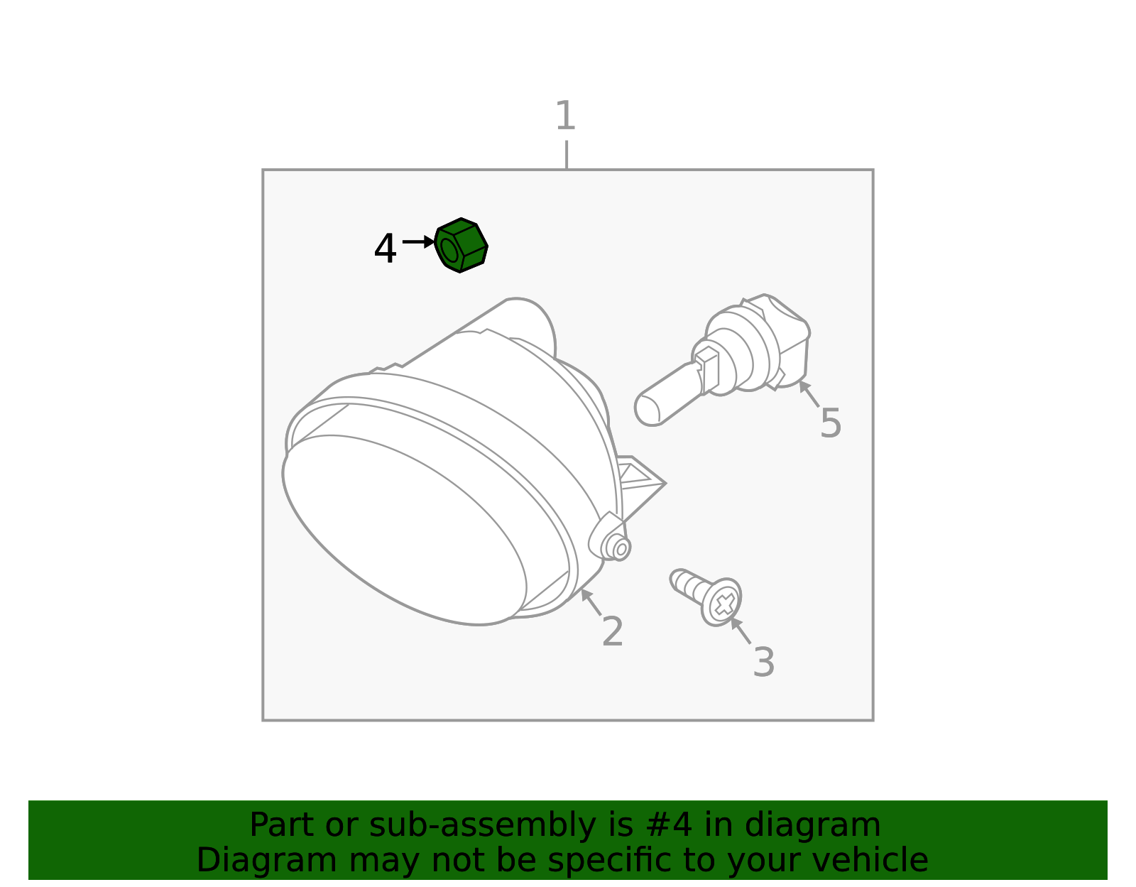 Lens & Housing Nut 01221-0010U | OEM Parts Online