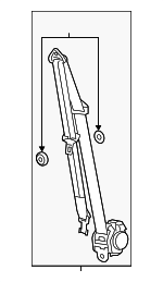 19370127 - Electrical: Seat Belt Assembly for Buick: Verano Image