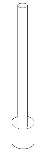 L33L15383 - Cooling System: Reservoir Hose for Mazda: CX-7 Image