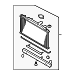 L3BT15200A - Cooling System: Radiator Assembly for Mazda: CX-7 Image