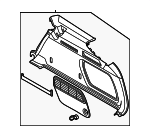 4K9863880DTPS - Body: Trunk Side Trim for Audi: A6 allroad, RS6 Avant Image