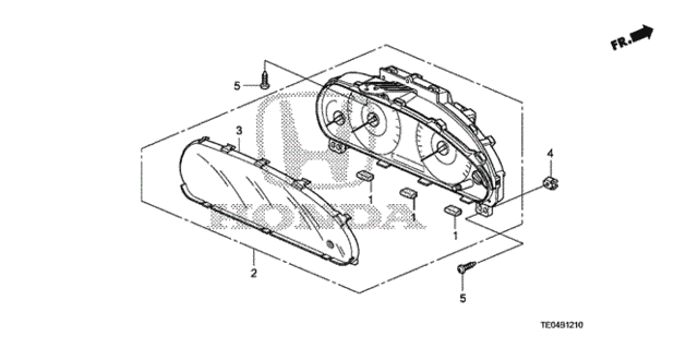 Meter Components (NS) for 2010 Honda Accord #0