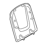 95B8819891D0 - Body: Seat Back Panel for Porsche: Cayenne, Macan Image
