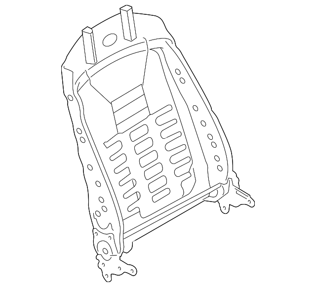 Seat Back Frame - Porsche (9A7-881-045-00)