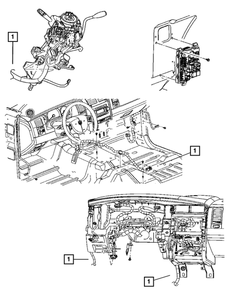 Wiring-Instrument Panel for 2005 Dodge Dakota #0