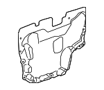 15872849 - Body: Water Deflector for Buick: Terraza | Chevrolet: Uplander | Pontiac: Montana | Saturn: Relay Image