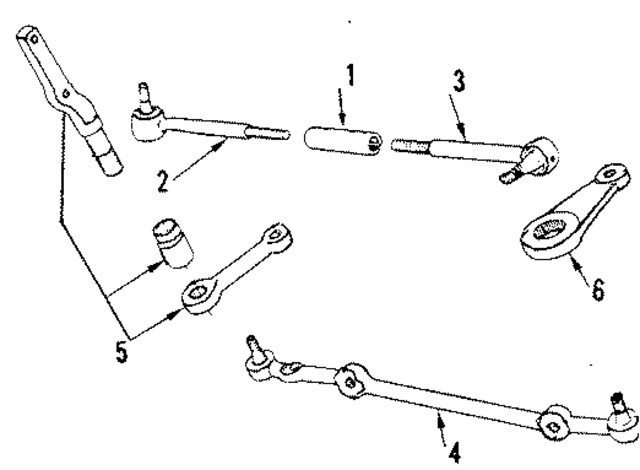 2017  2022 Ford Outer Tie Rod SU2Z3A131E