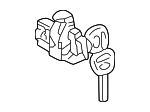 6905633120 - Body: Cylinder &amp; Keys for Lexus: ES300 Image
