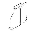 4606SNEC01ZZ - Body: Mount Bracket for Honda: Civic Image