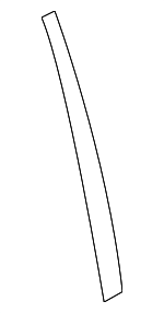 863813F000 - Body: Black Out Tape for Kia: Amanti Image