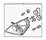 921014J011 - Electrical: Headlamp Assembly for Hyundai: Entourage Image