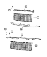 5116364AA - Exterior Ornamentation: Upper Fascia Panel for Mopar Image