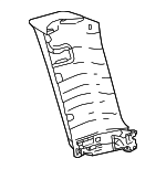 6251060L30C0 - Body: Quarter Pillar Trim for Toyota Image