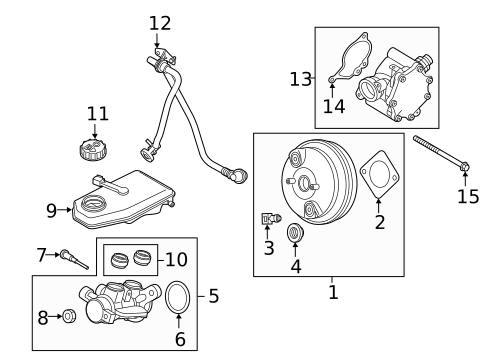 Master Cylinder - Components On Dash Panel for 2019 Volvo XC40 #0