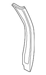 51477025645 - Body: Pillar Cover for BMW: Z4 Image