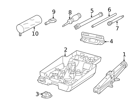 Jack & Components for 2022 Ram ProMaster 2500 #0