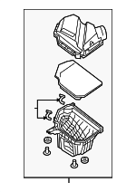 28110B1000 - : Air Cleaner Assembly for Genesis: G80 | Hyundai: Genesis Image