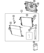 68268593AD - Cooling: Cooling Module for Mopar Image
