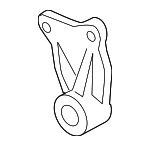 11926JA10A - HVAC: Idler Pulley Bracket for Nissan: Altima, Maxima, Murano, Quest Image