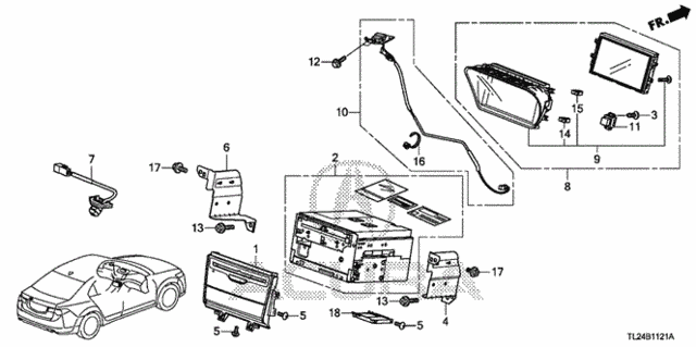 Navigation System (2) for 2011 Acura TSX #0