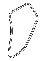 51725A2E816 - Body: Weather-strip On Body for BMW Image