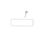 68505968AA - Body Sheet Metal Except Doors: Fuel Door Label for Dodge: Durango | Jeep: Cherokee, Grand Cherokee, Grand Cherokee L Image