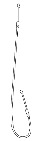 7262060010 - Body: Release Cable for Lexus: GX470 Image